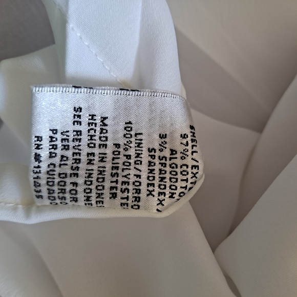 Chetta B Vibrant Beige Plum & Gray Watercolor Pattern Boat Neck Midi Dress - 2 - Picture 10 of 10